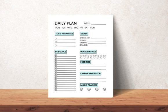 Download Daily Planner, Instant Download - Download Collection