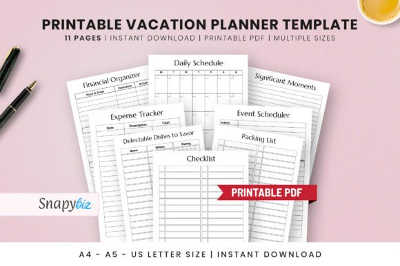 Download Downloadable Free Printable Vacation PDF - Download Collection
