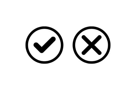 Download Check and Cross Mark Symbols - Check Collection