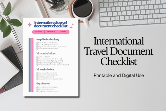 Download International Travel Document Checklist - Check Collection