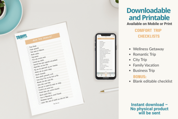 Download Comfort Travel Bundle: Travel Checklists - Check Collection